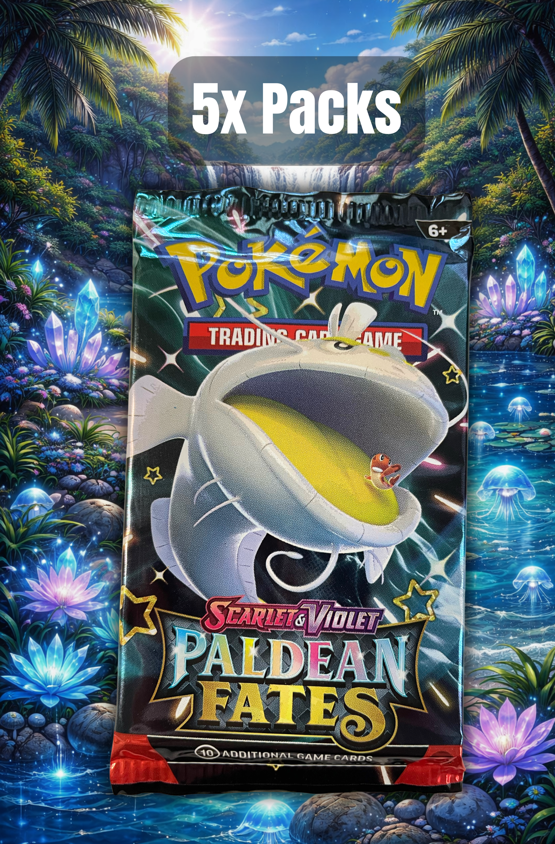 Paldean Fates 5x Packs - RIP & SHIP