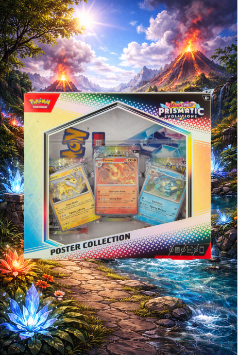 Prismatic Evolutions Poster Collection - RIP & SHIP