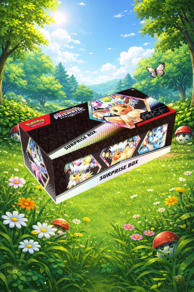 Prismatic Evolutions Surprise Box - RIP & SHIP